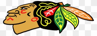 Fakers Guide Blackhawks - Old Chicago Blackhawks Logos Clipart