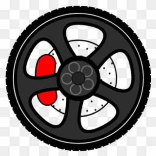 Wheel Large 900pixel Clipart, Wheel Design - Cartoon Car Wheel - Png Download