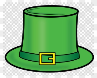 Clip Art Clipart Saint Patrick's Day Shamrock Clip - Top Hat Transparent Background - Png Download