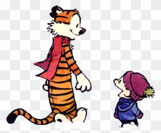 Yeah Calvin And Hobbes - Calvin And Hobbes Winter Color Clipart