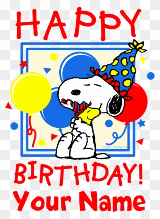 Favorite - Snoopy Happy Birthday Meme Clipart