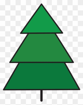 Top Oliver Tree Stickers For Android & Ios - Clipart Green Christmas Tree - Png Download