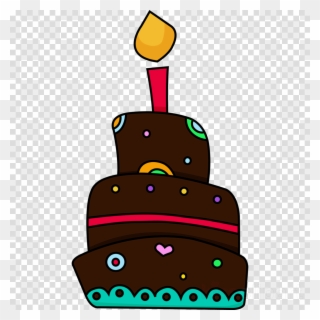 Download First Birthday Cake Cartoon Png Clipart Frosting - Christmas Ornament Transparent Background