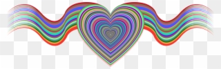 Heart Ribbon Computer Icons Pdf Love - Ribbon Heart Clipart Png Transparent Png