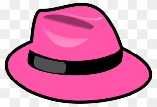 Red Hat Graphics 28, Buy Clip Art - Pink Hat Clipart - Png Download