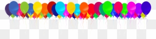Line Of Balloons Png Clipart