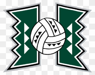Hawaii State University Mascot - University Of Hawaii Volleyball Logo Clipart