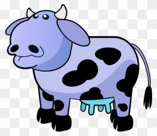 Cartoon Cow Cliparts - Cow Udder Clip Art - Png Download