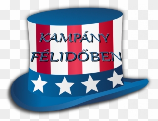 Az Elemzések Szerint Az Usa-ban Megosztott Kormányzás - Uncle Sam Hat Icon Clipart