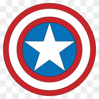 Stay Protected And Ready For Action With This Captain - Captain America Thank You Tags Clipart