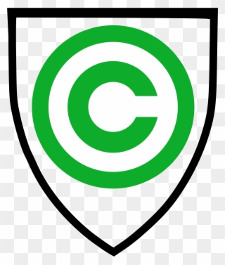 Clipart Shield Copyright Free - Copyright Shield - Png Download