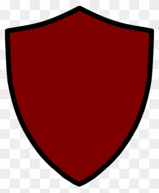 Clipart Shield Public Domain - Blank Red Coat Of Arms - Png Download