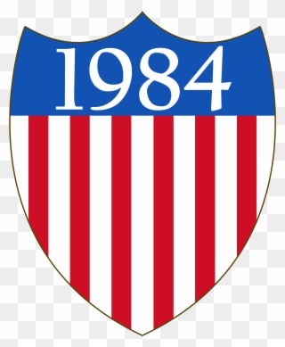 1984 Shield - World War Logos Clipart