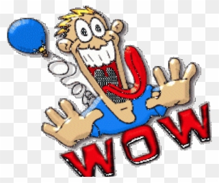 Animated Clipart Wow - Animated Wow - Png Download