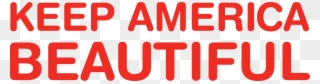 Tfs, Tufc, Usfs, Kab - Keep America Beautiful Logo Transparent Clipart