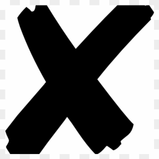 Vote Ballot 2 Cross - Vote X Png Clipart