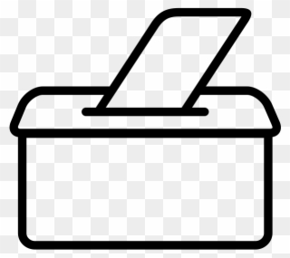 Election Rubber Stamp - Ballot Icon Free Svg Clipart