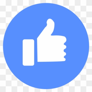 Facebook Like Icon - Facebook Like Emoji Png Clipart