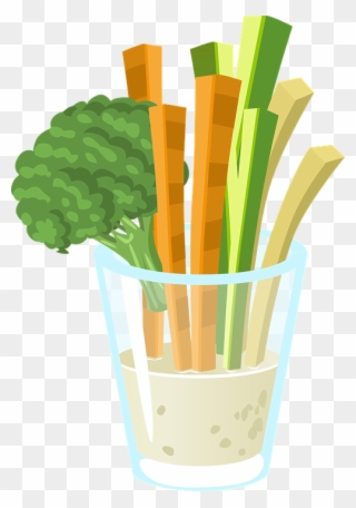 Celery Stick Cliparts 5, Buy Clip Art - Carrot And Cucumber Clipart - Png Download