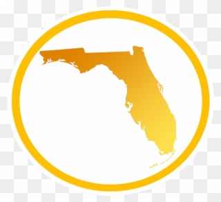 Thank You For Taking The Florida Climate Pledge - Florida Map Cut Out Clipart