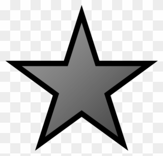 Grey Star - 2009 Nba All Star Logo Clipart