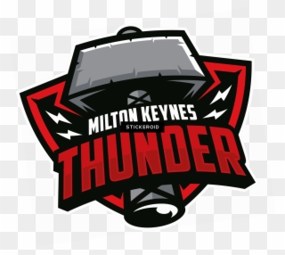 Milton Keynes Thunder Logo - Car Clipart