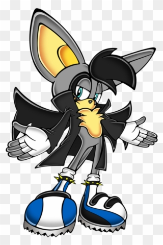 Ace The Vampire Bat In Sonic Adventure Sonic Fan Characters - Made Up Sonic The Hedgehog Characters Clipart