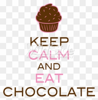 Keep Calm & Eat Chocolate - Nun T Accollà Clipart