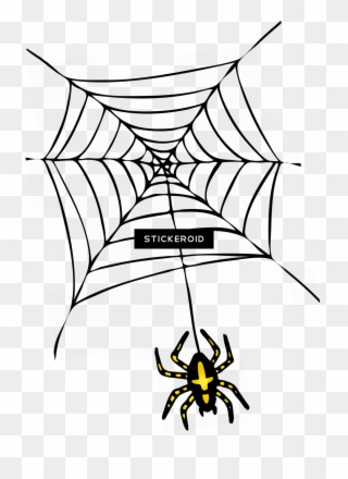 Halloween Spider - Halloween Clipart No Background - Png Download