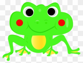 Green Frog Clipart 19, Buy Clip Art - Rana Animado Png Transparent Png