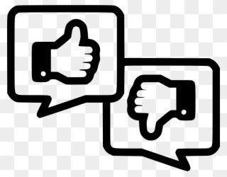 Thumb Discussion Decision Opinion Brain Storming Comment - Opinion Icon Transparent Clipart