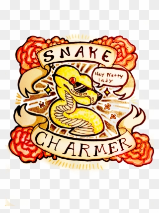 #snake #cute Snake #ball Python #albino Ball Python - Redbubble Snake Charmer Tasche Clipart
