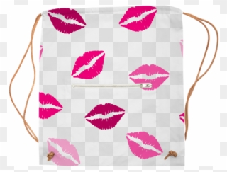 Sports Bag Pink Lips Kiss Love $65 - Book Your Makeup Appointment Clipart