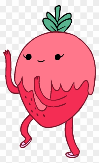 Candy Person 2 - Adventure Time Strawberry Clipart
