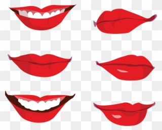 Smile Lips Vector Png Clipart