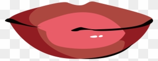 Lips Clipart Cartoon - Vector Graphics - Png Download