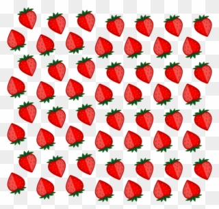 Black And White Stock Fresh Strawberry Background Red - Seedless Fruit Clipart