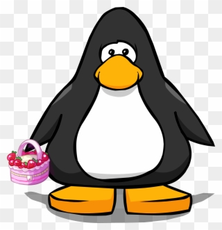Strawberry Cake Purse On A Player Card - Club Penguin Clipart