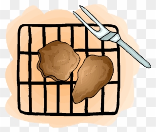Cooked Chicken Clipart At Getdrawings - Grill Clip Art - Png Download