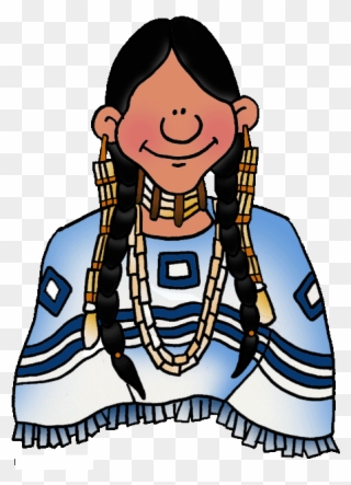 Vector Freeuse Stock Sioux Daily Life Native Americans - Native American Southwest People Clipart