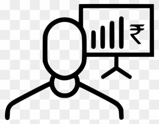 Bussiness Analysis Chart Graph Report Rupee Money Comments - Rupee Clipart