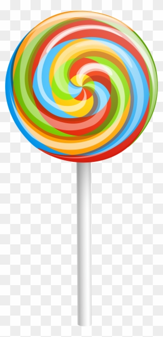Food - Candies - Lollipop Png Clipart