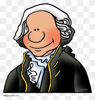 Colonial America Clip Art By Phillip Martin, George - Clip Art George Washington - Png Download