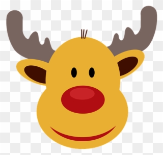 Reindeer, Christmas, Festivals, Merry Christmas - Reno Animado De Navidad Clipart