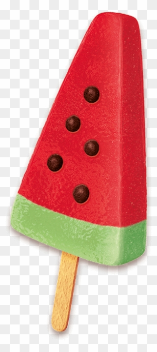 Ice Cream Clipart Pirulo Watermelon - Watermelon Ice Cream Bar - Png Download