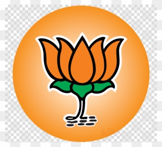 Bjp Symbol Lotus Clipart India Bharatiya Janata Party Logo