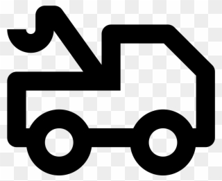 Tow Truck Icon - Management Clipart