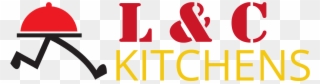 L & C Kitchens - Food Delivery Service Logo Clipart