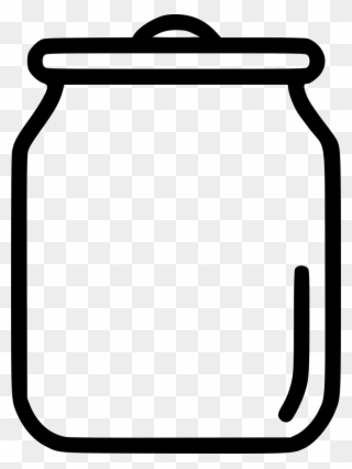 Can Jar Pickle Vessel Container Comments - Jar Icon Png Clipart