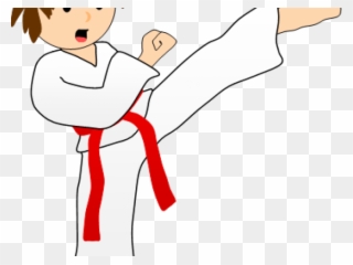 Mixed Martial Arts Clipart Taekwondo Sparring - Kick Clipart Png Transparent Png